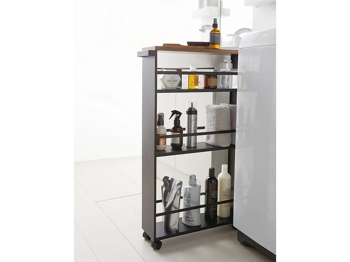 Desserte de rangement en acier - L47,5 cm