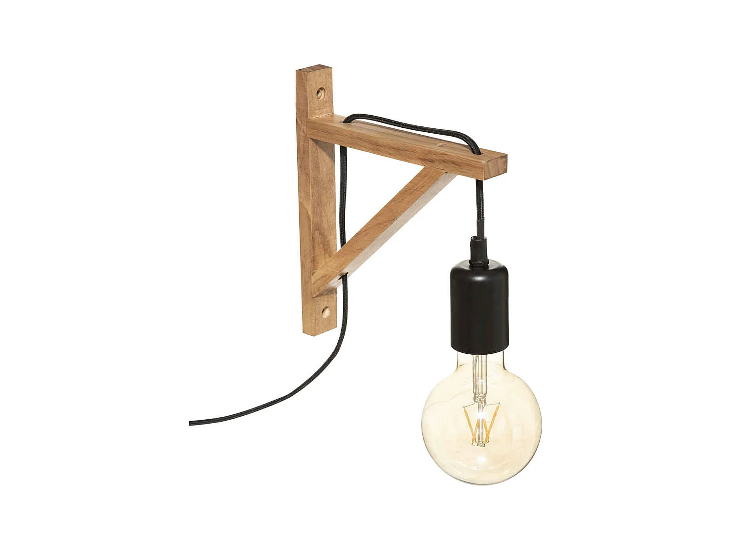 Applique murale en Bois H 22,5 cm