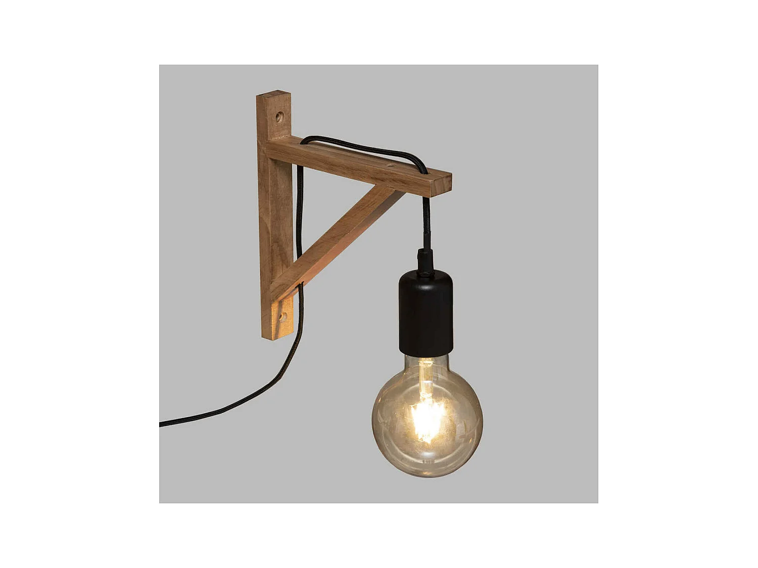 Applique murale en Bois H 22,5 cm