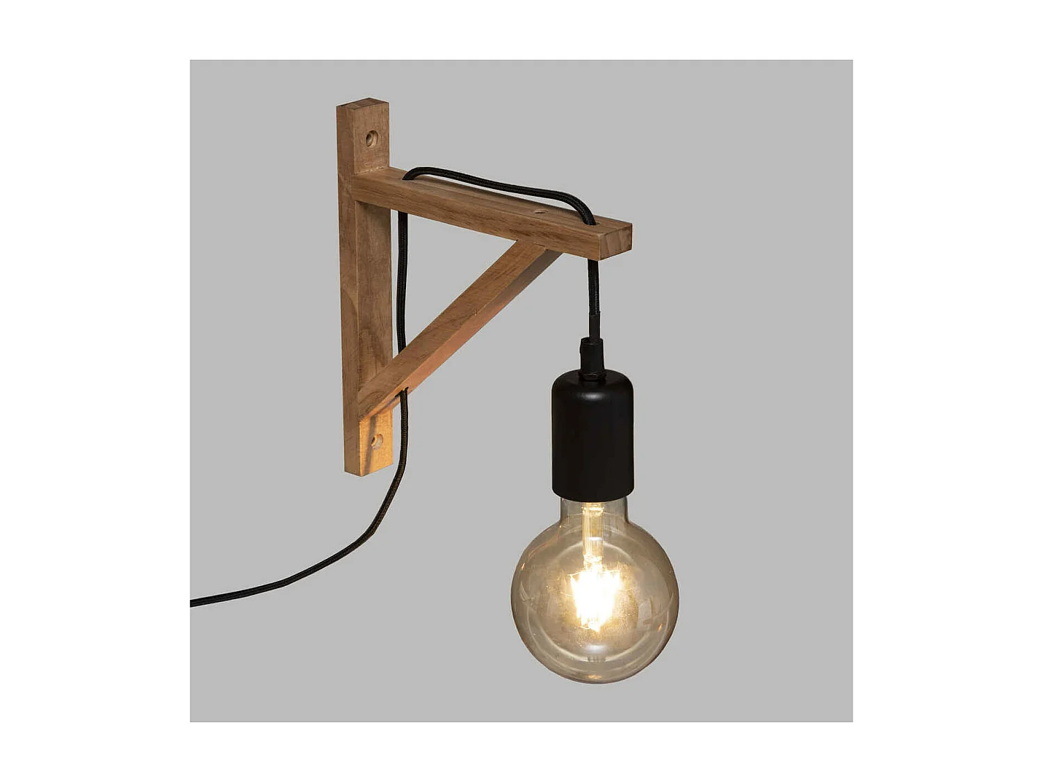 Applique murale en Bois H 22,5 cm