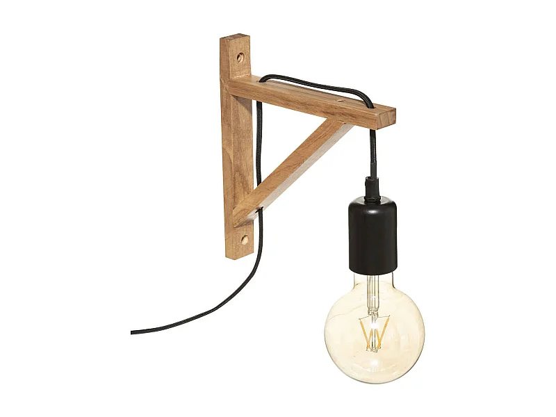 Applique murale en Bois H 22,5 cm