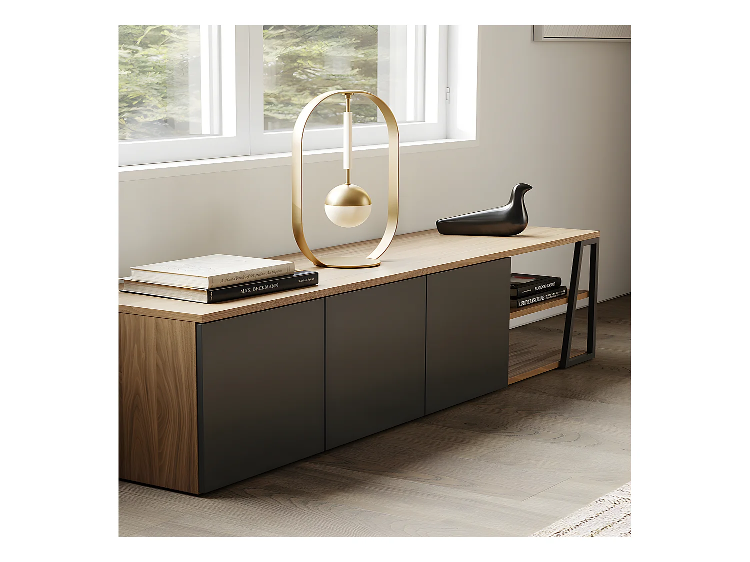 Lampe à poser TAMARA - or - TEMAHOME