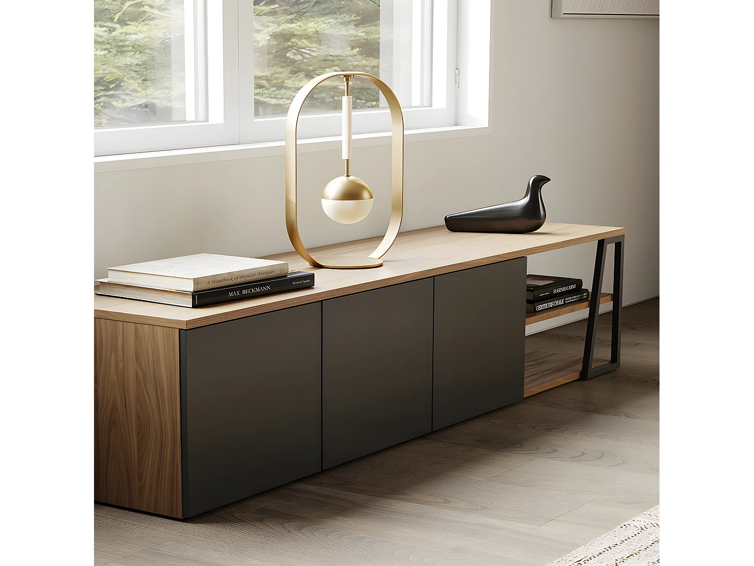 Lampe à poser TAMARA - or - TEMAHOME