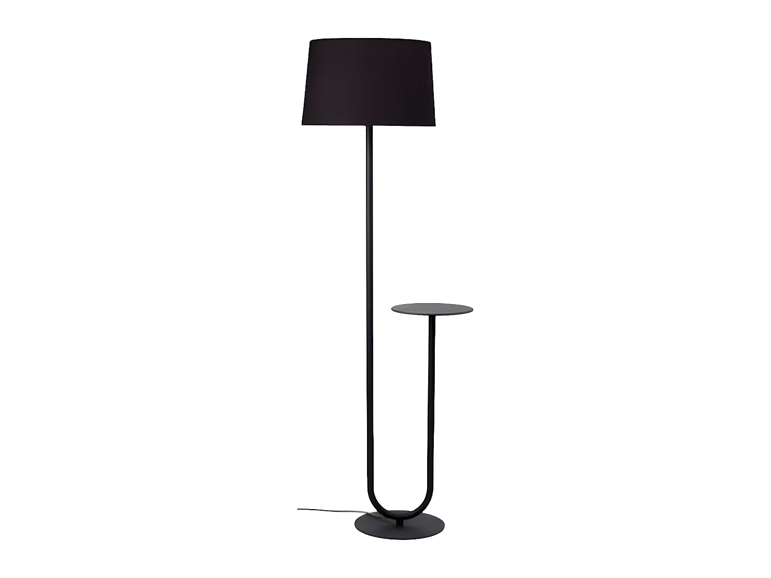 Lampadaire DUO - noir - TEMAHOME