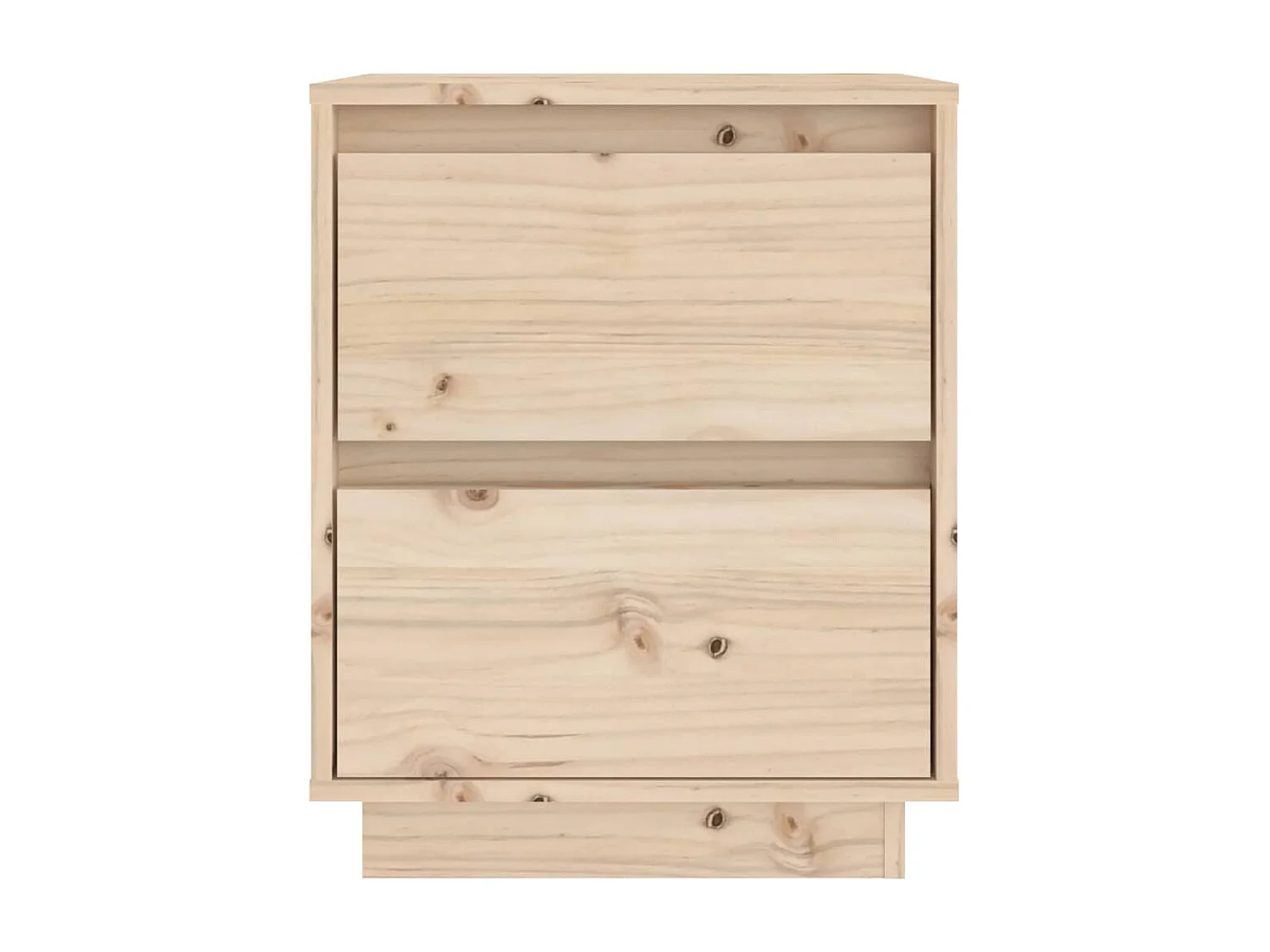 Table de chevet-Petite Table d'appoint-Table de nuit 40x35x50 cm Bois de pin solide