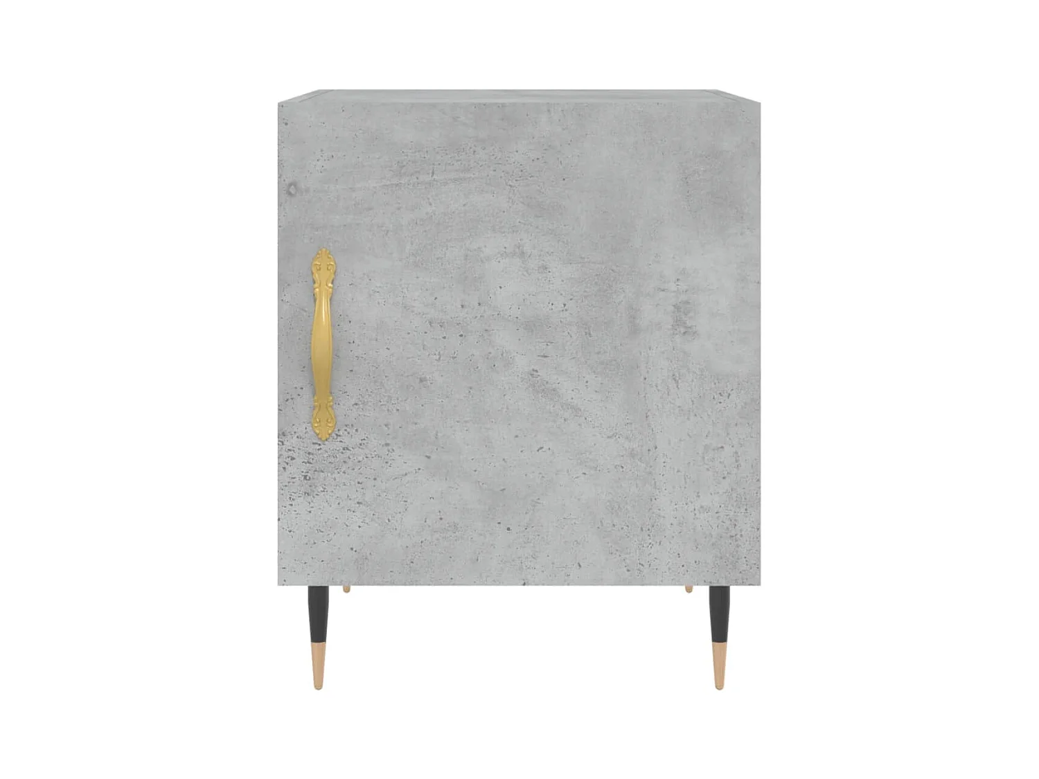 Mesitas de noche | Mesilla de noche 2 uds madera ingeniería gris hormigón 40x40x50 cm