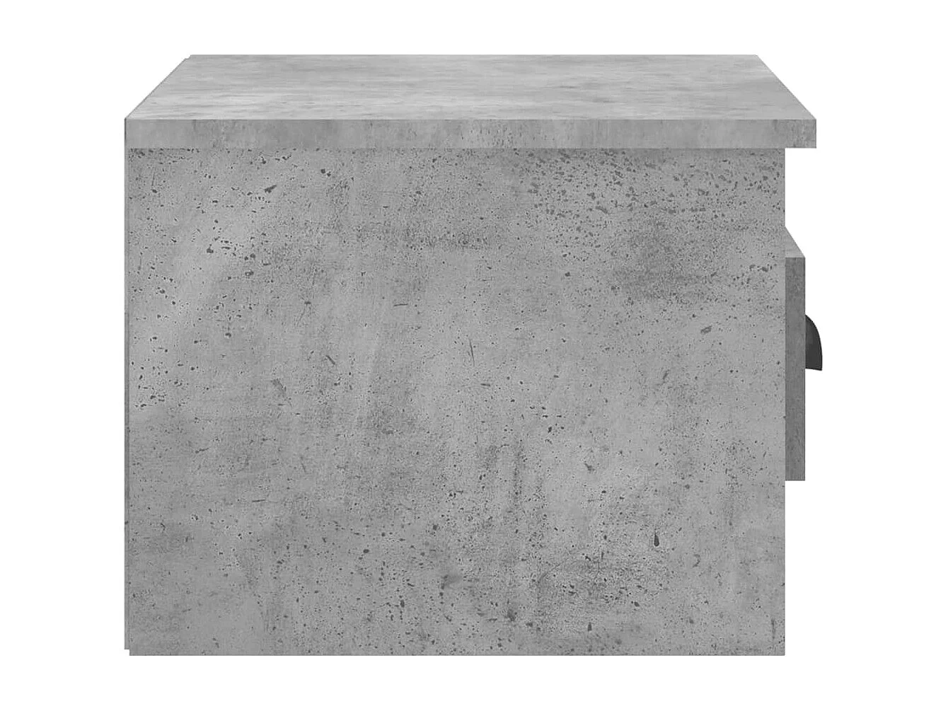 Nachttisch hängend 2er Set | Wand-Nachttische Betongrau 41,5x36x28 cm SHL9241