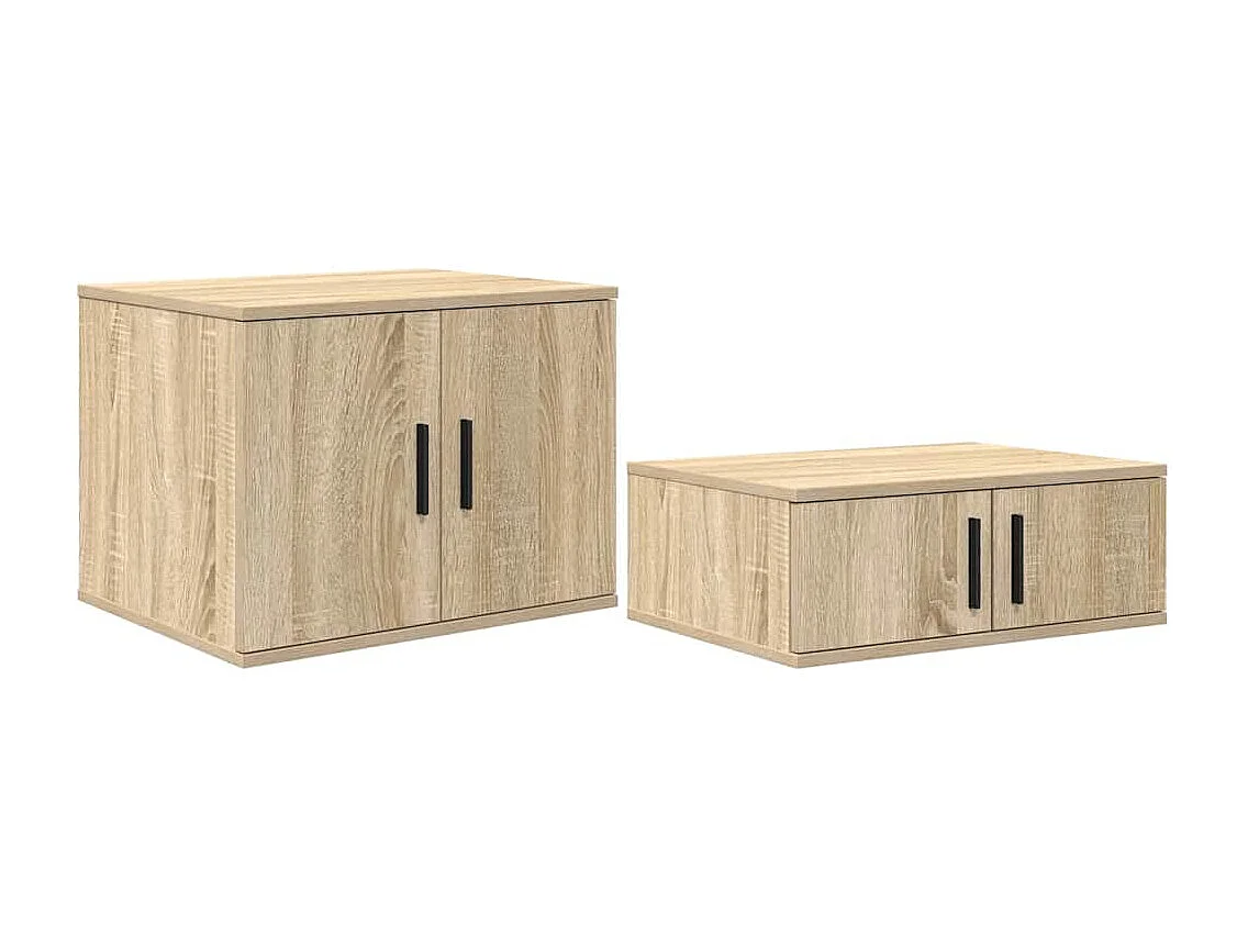 Mueble de almacenaje | Cabinete de Noche | Mesa auxiliar Roble Sonoma 103x41x40 cm