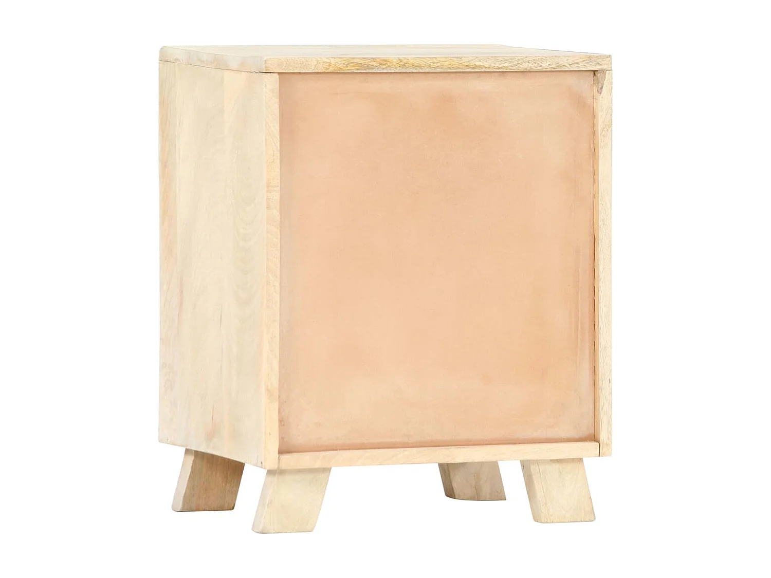 Nachttisch-Beistelltisch 40 x 30 x 50 cm Massivholz Mango SHL33334