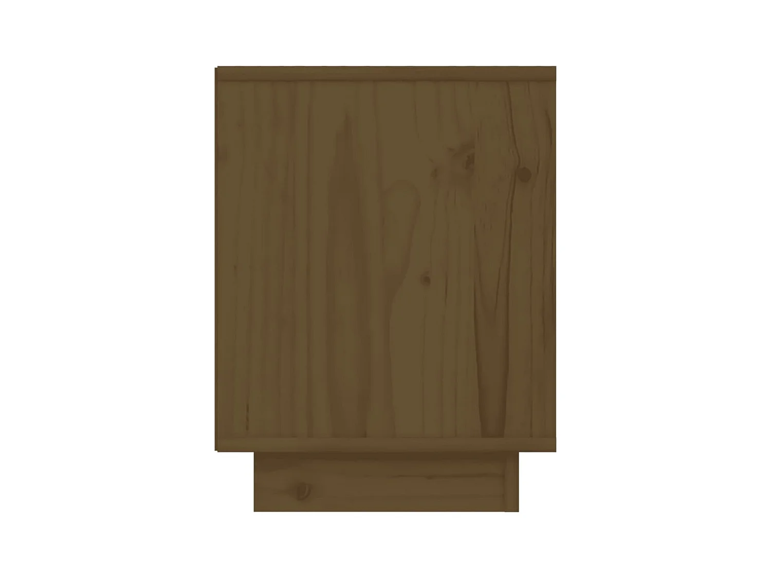 Mesitas de noche | Mesilla de noche 2 uds madera de pino marrón miel 40x30x40 cm