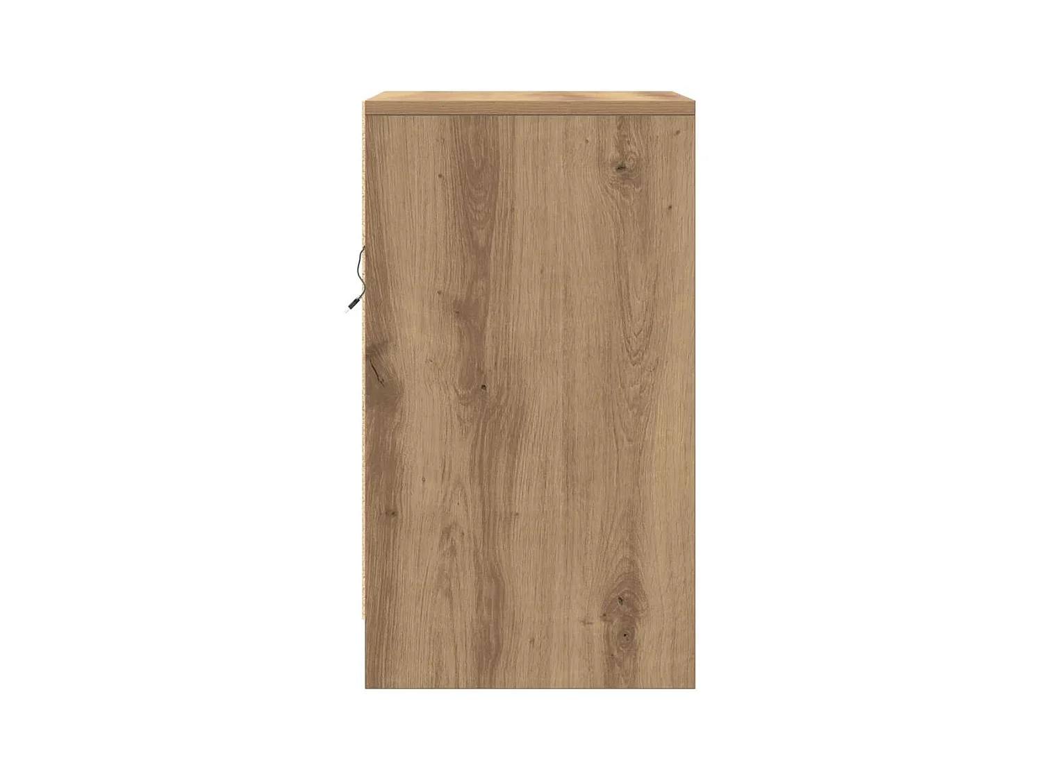 Mesita de Noche | Armario de Noche | Mesilla de noche con cajón with Roble artisan 38x34x61 cm