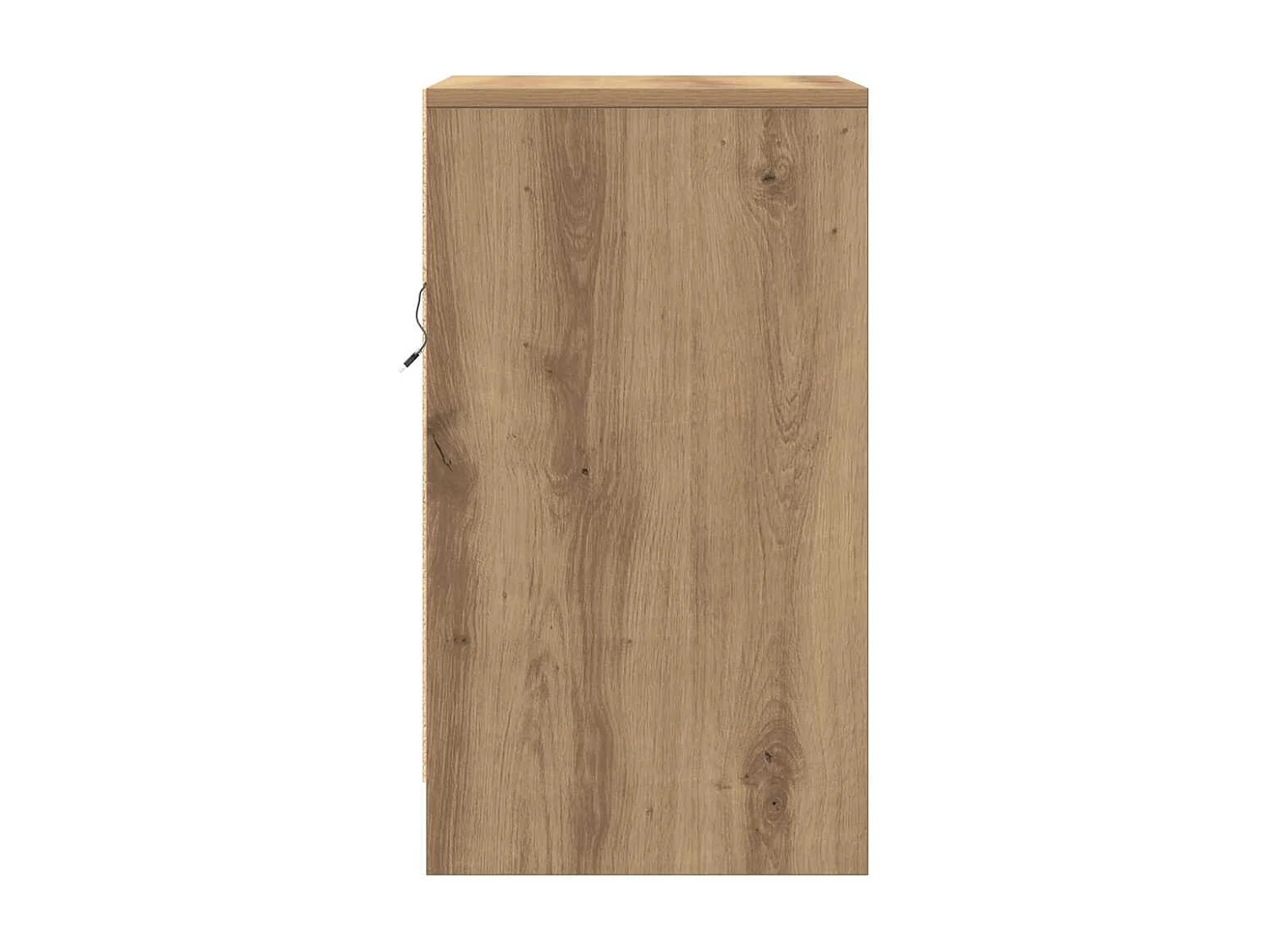 Mesita de Noche | Armario de Noche | Mesilla de noche con cajón with Roble artisan 38x34x61 cm