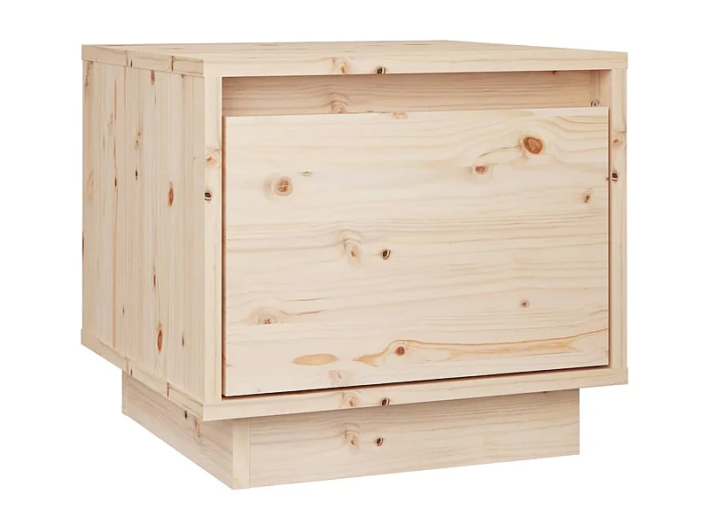 Nachttisch-Beistelltisch 35x34x32 cm Massivholz Kiefer SHL54710
