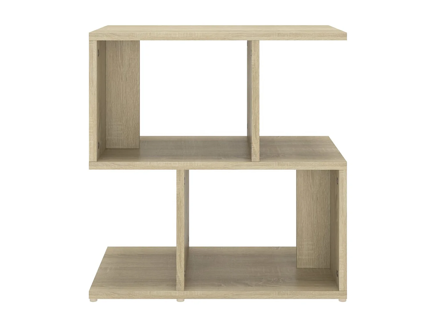 Mesita de noche | Mesilla de noche madera contrachapada roble Sonoma 50x30x51,5cm