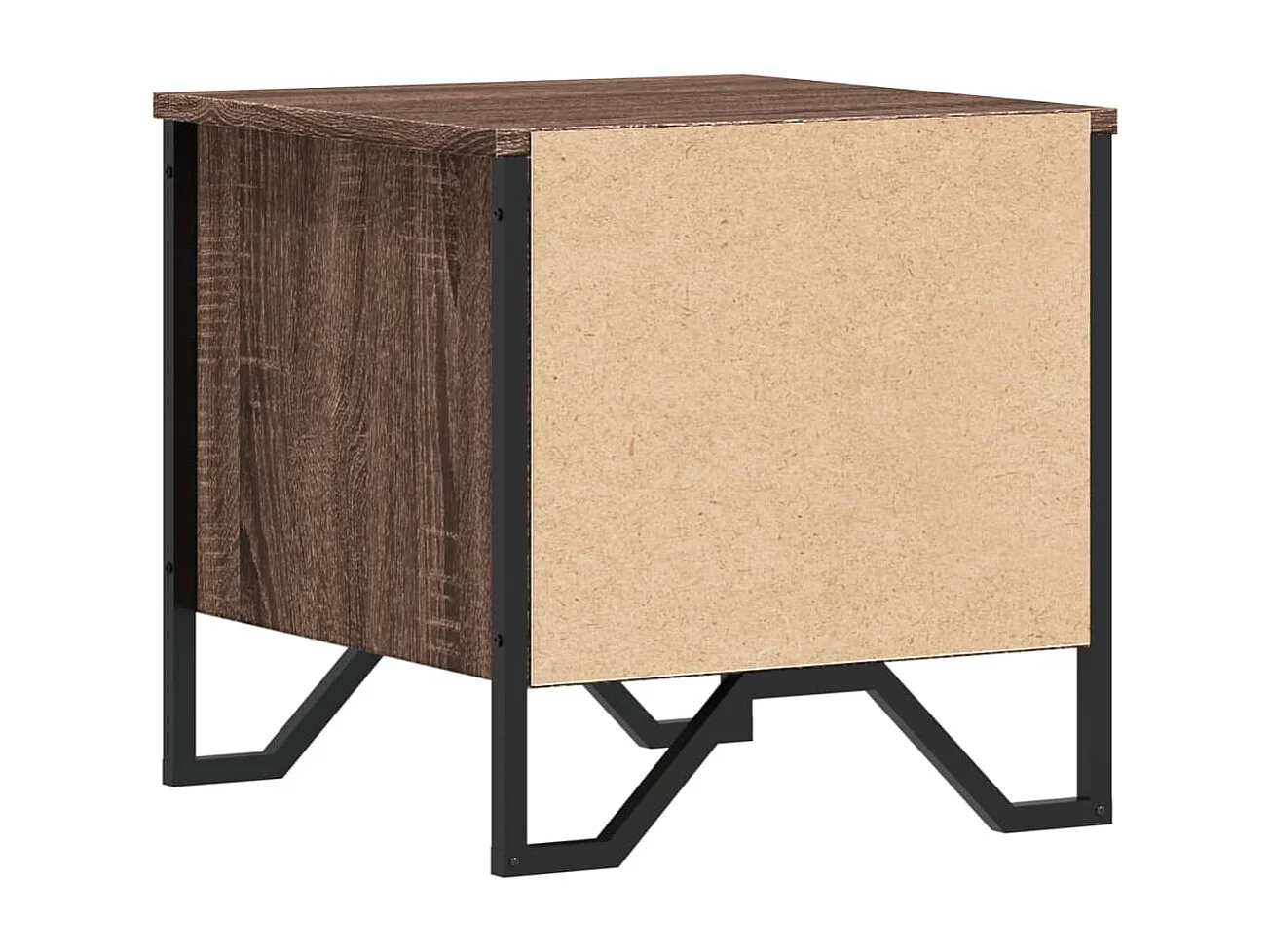 Nachttisch-Beistelltisch Eichen-Optik 40x41x40 cm Holzwerkstoff SHL86115