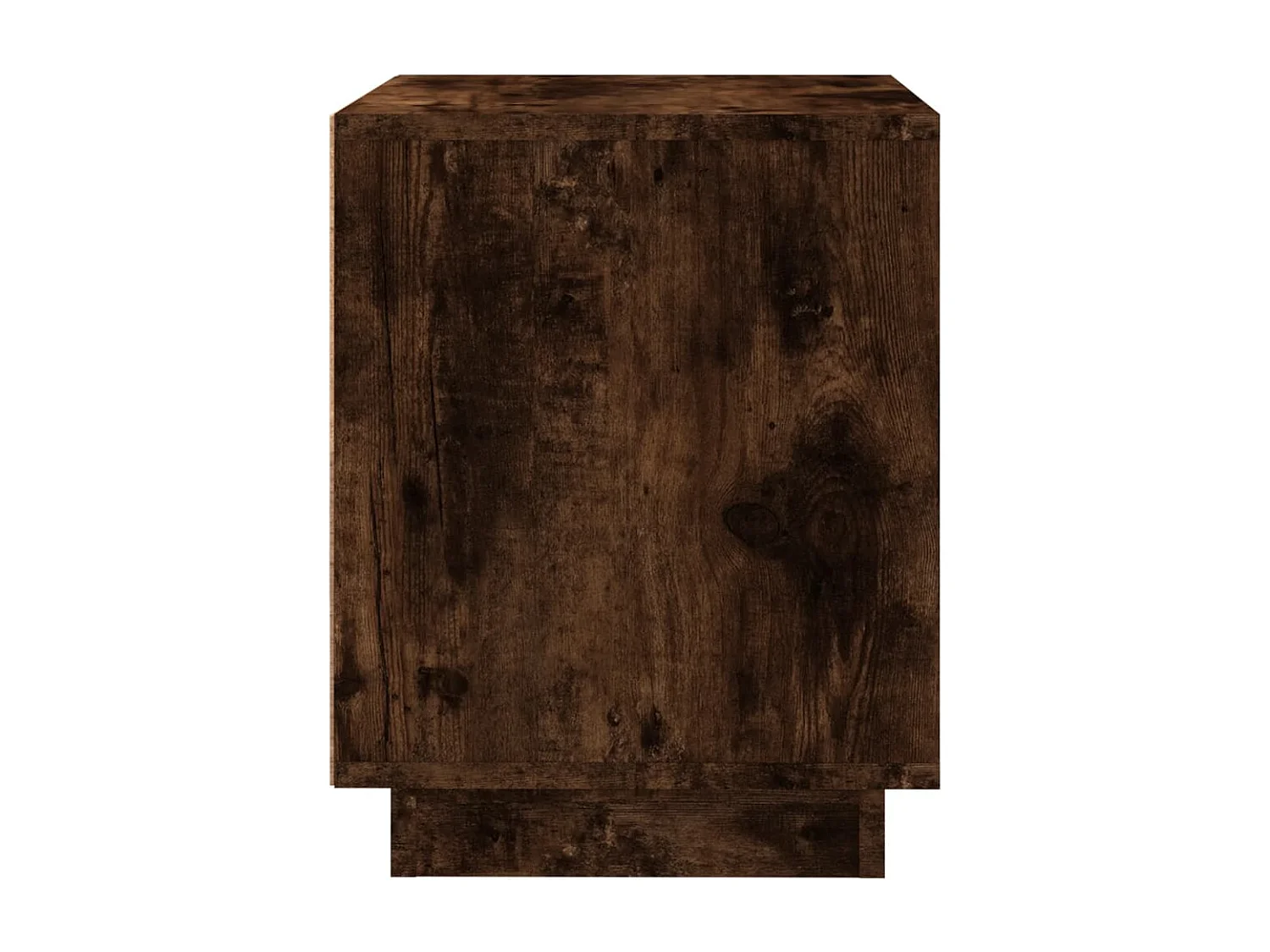 Mesitas de noche | Mesilla de noche 2 uds madera contrachapada roble humo 44x35x45 cm