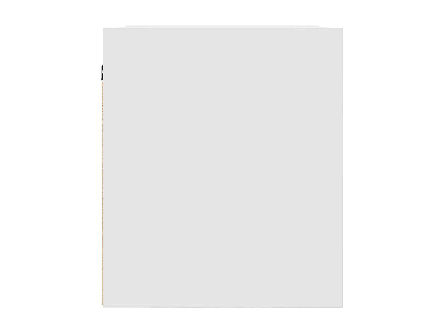 Nachttisch hängend | Wand-Nachttisch Weiß 38x34x40 cm SHL58078