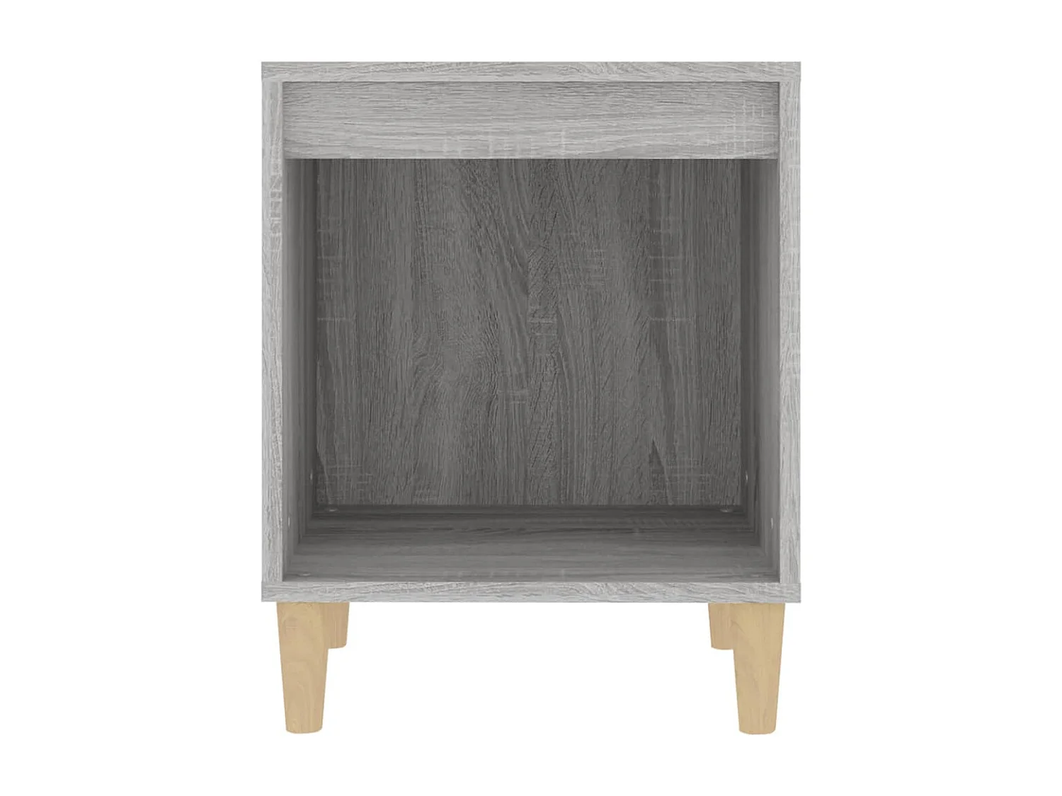 Mesitas de noche | Mesilla de noche 2 unidades gris Sonoma 40x35x50 cm