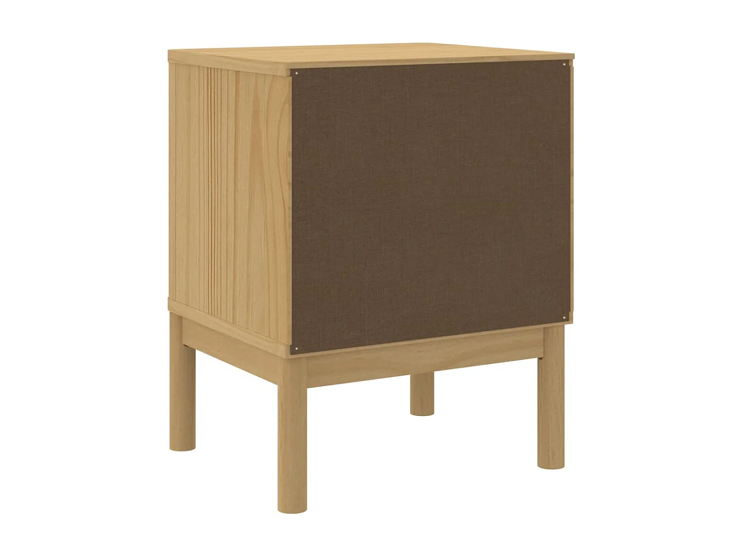 Mesita de noche | Mesilla de noche FLORO madera de pino marrón cera 45x39x57 cm