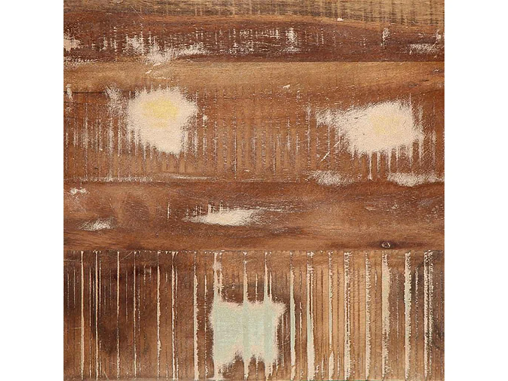 Mesita de noche | Mesilla de noche 37x32x50 cm madera maciza reciclada