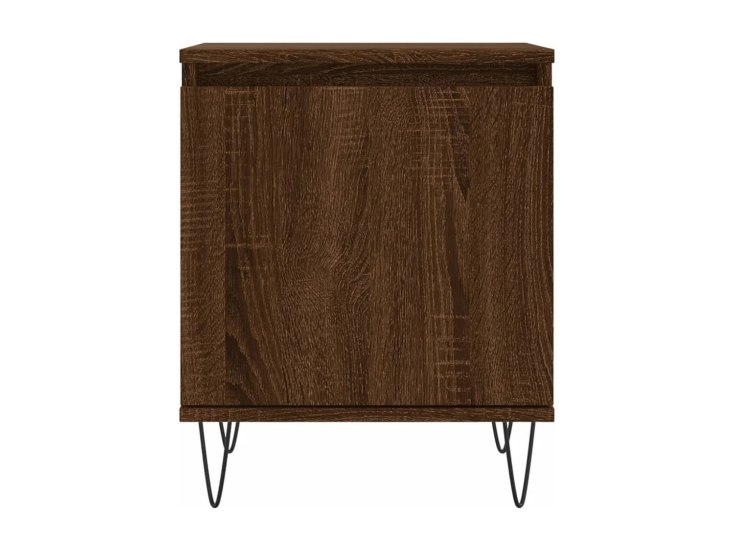 Nachttisch-Beistelltisch Braun Eichen-Optik 40x30x50 cm Holzwerkstoff SHL55169