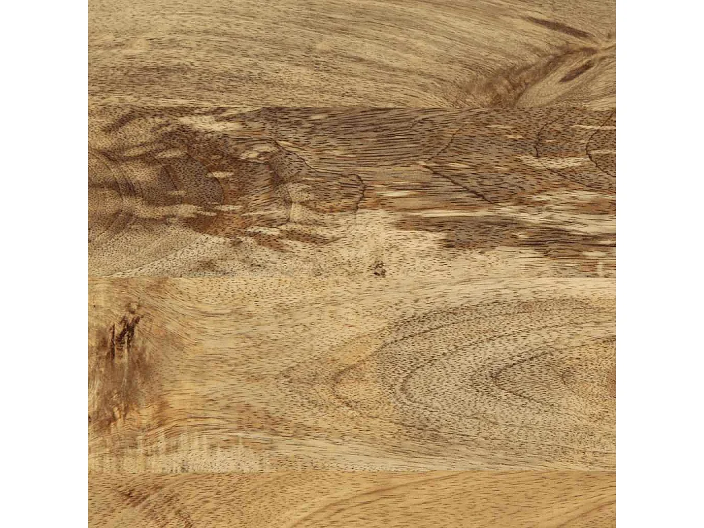 Mesilla de noche | Mesita de noche marrón 40x33x46 cm madera maciza mango