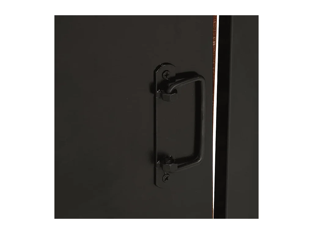 Mesilla de noche | Mesita de noche multicolor 40x30x51 cm madera maciza reciclada