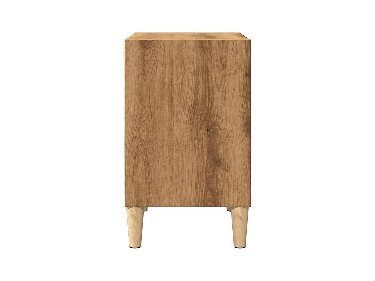 Mesita de noche | Mesilla de noche 2 uds. madera ingeniería roble artisian