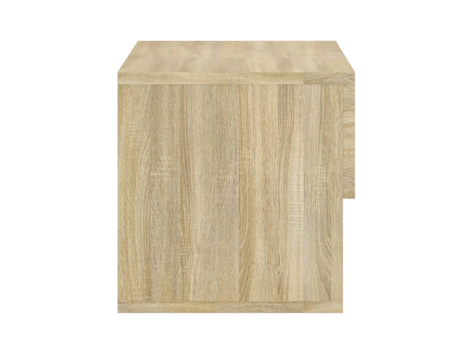 Mesita de noche | Mesilla de noche de pared 2 unidades color roble Sonoma