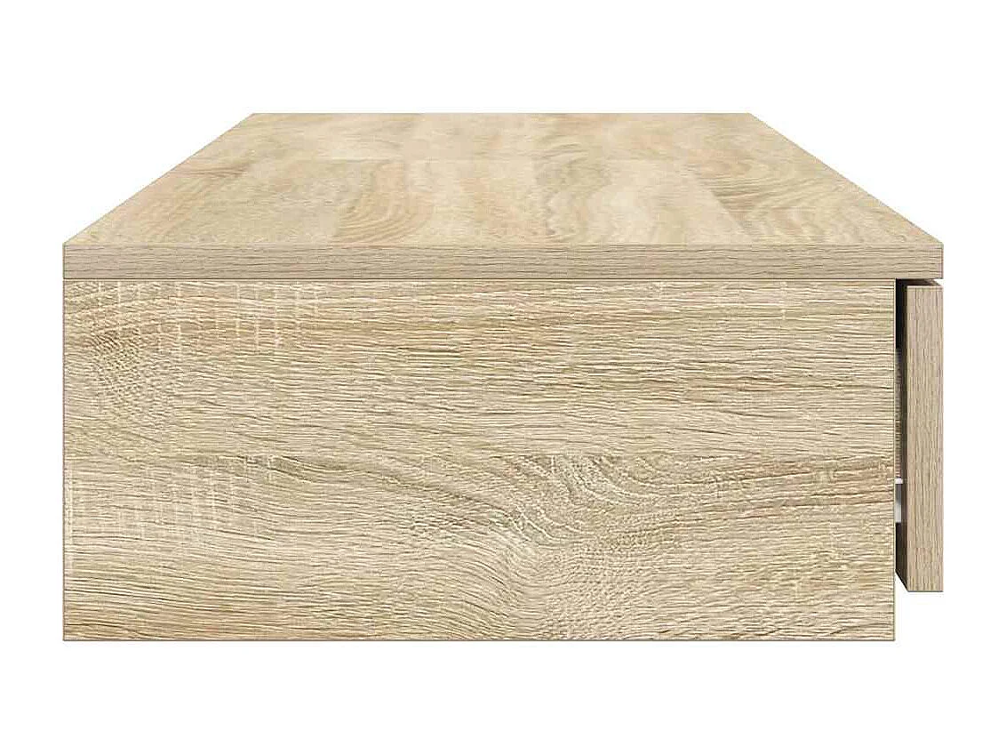 Gavetas de cama com gaveta Carvalho sonoma 120x36.5x16.5 cm