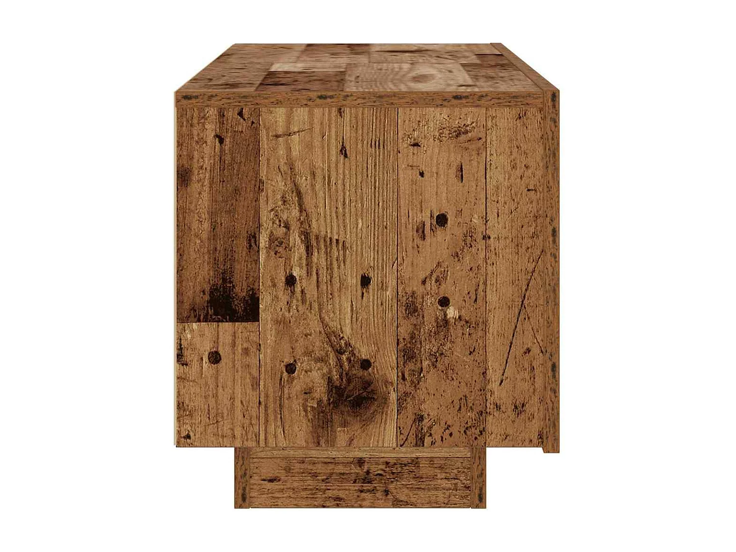 Nachttisch-Beistelltisch Altholz-Optik 100x35x40 cm Holzwerkstoff SHL70301