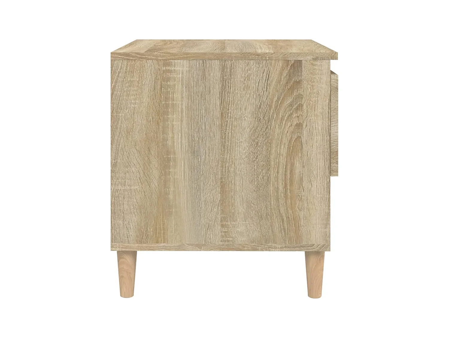 Tables de chevet lot de 2 avec rangement Chêne sonoma 50x46x50cm Bois d'ingénierie