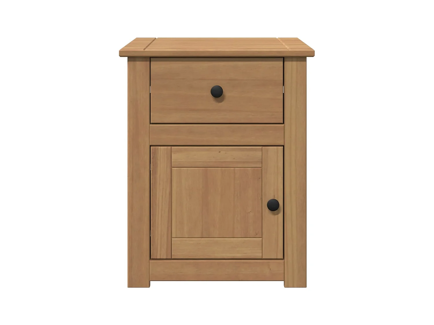 Mesita de noche | Mesilla de noche Panama madera maciza de pino 46x40x57 cm