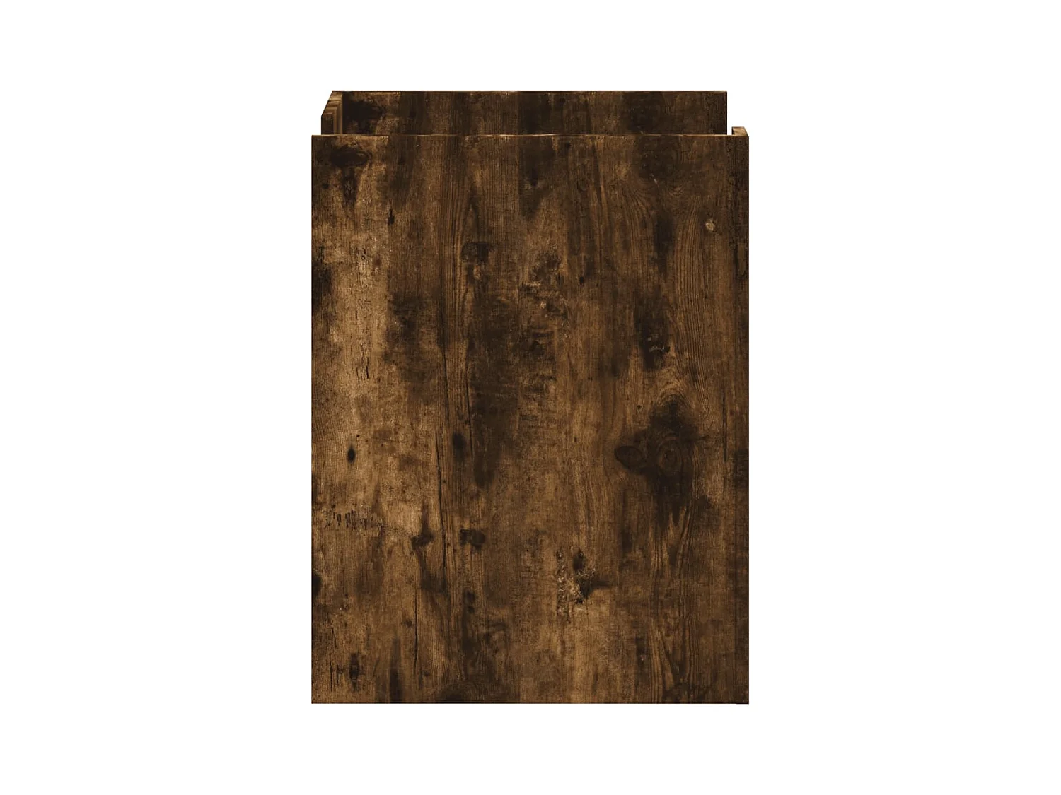 Mesita de noche | Mesilla de noche madera de ingeniería roble ahumado 45x50x65 cm