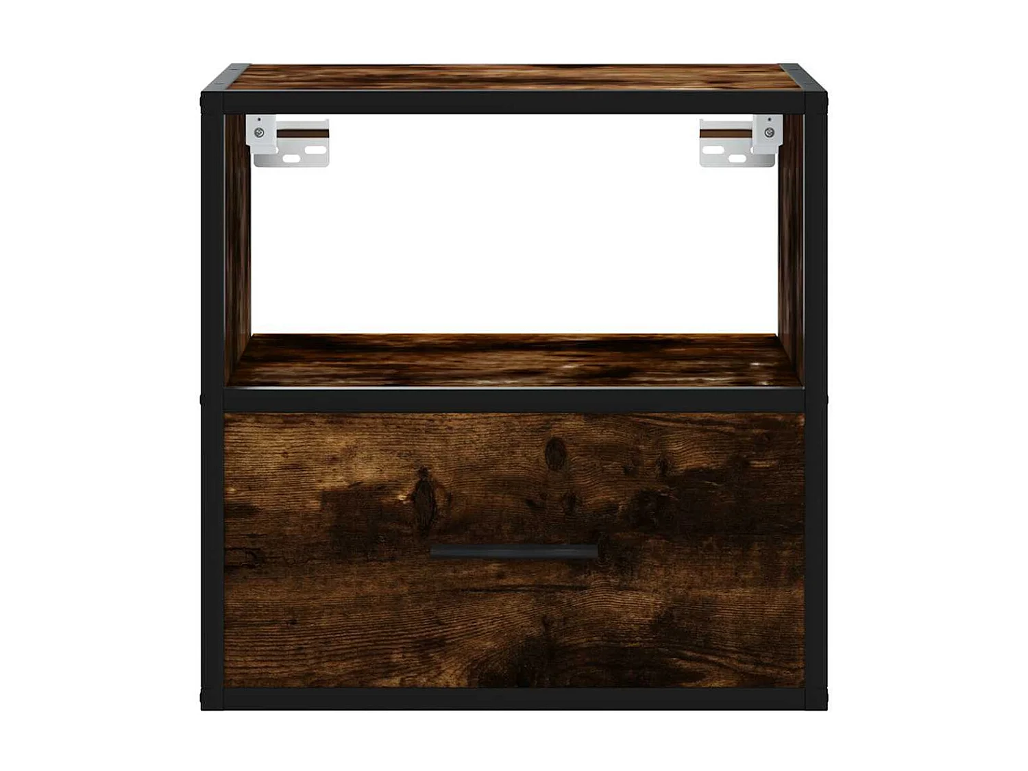 Table de chevet flottante Chêne fumé 40x31x39,5 cm