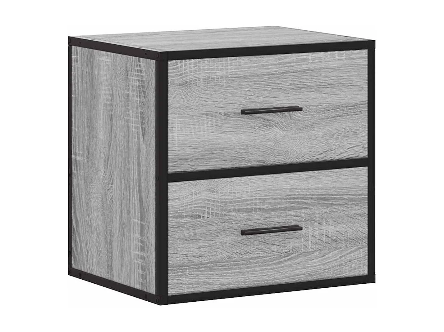 Nachttisch hängend | Wand-Nachttisch Grau Sonoma 40x31x39,5 cm SHL67457