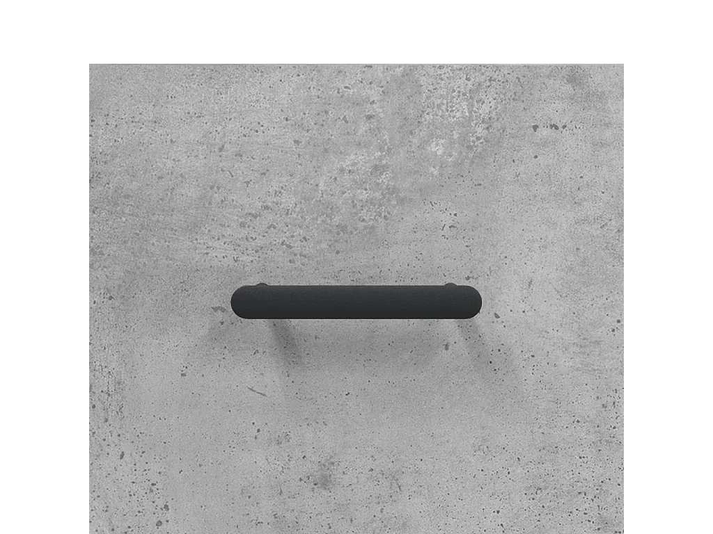 Mesita de noche | Mesilla de noche madera de ingeniería gris hormigón 40x40x66 cm