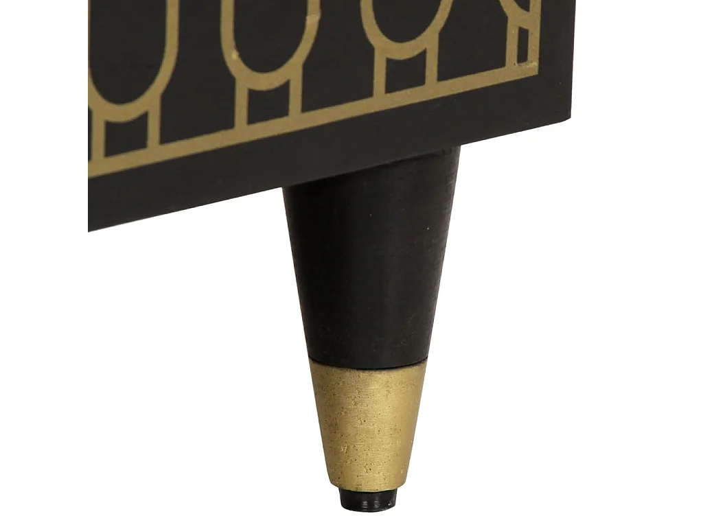 Nachttisch-Beistelltisch 50x33x60 cm Massivholz Mango SHL3758