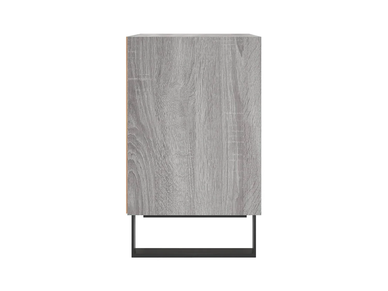 Mesitas de noche | Mesilla de noche 2 uds madera ingeniería gris Sonoma 40x30x50cm