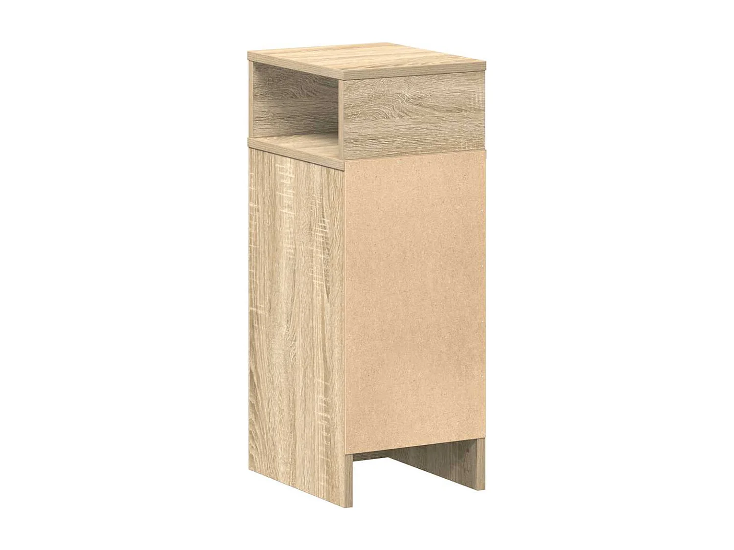 Mesa de Cabeceira | Criado-mudo Moderno com gaveta 25x31x66 cm carvalho sonoma