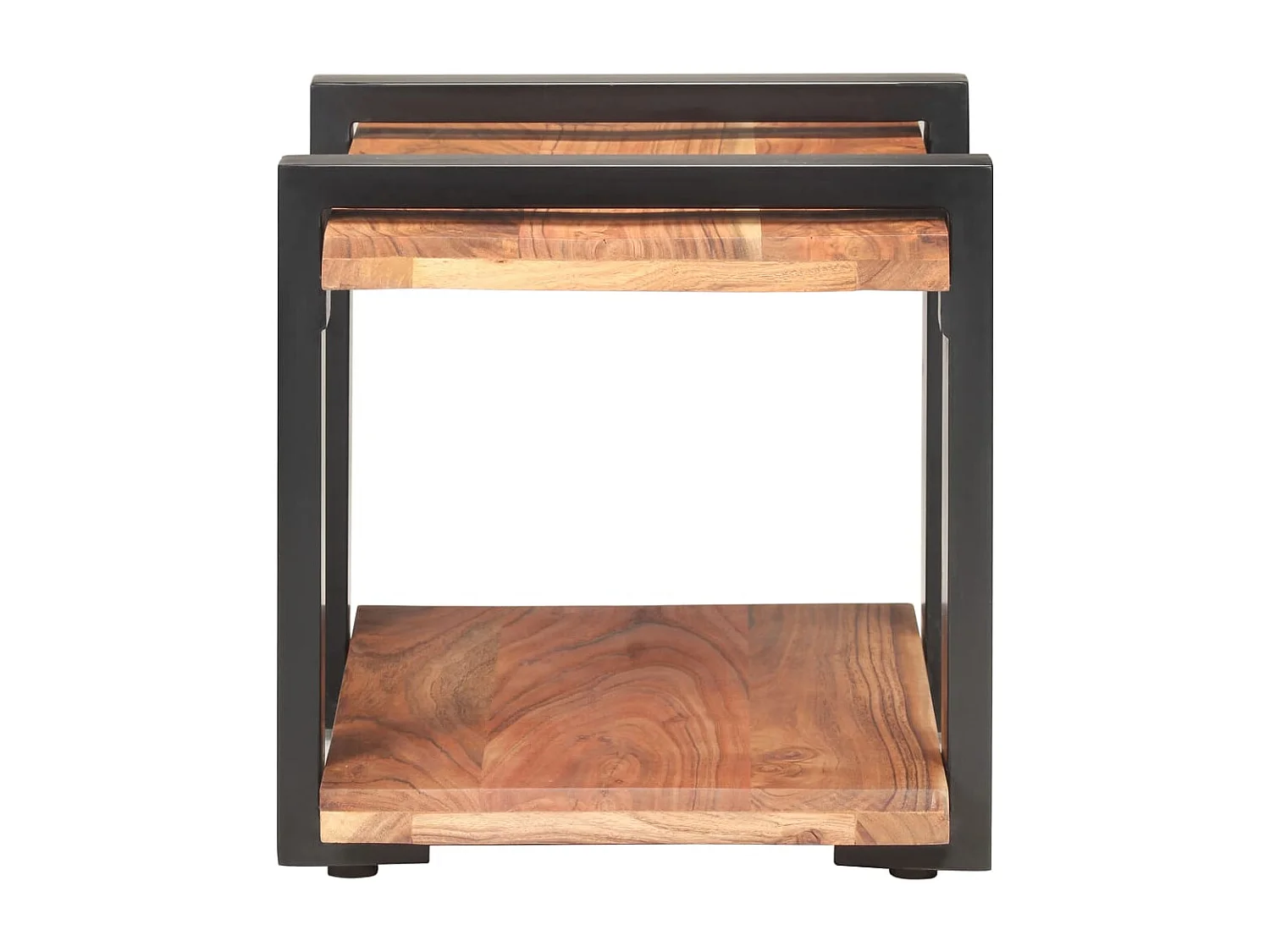 Nachttisch-Beistelltisch 50x40x40 cm Akazie Massivholz SHL55598