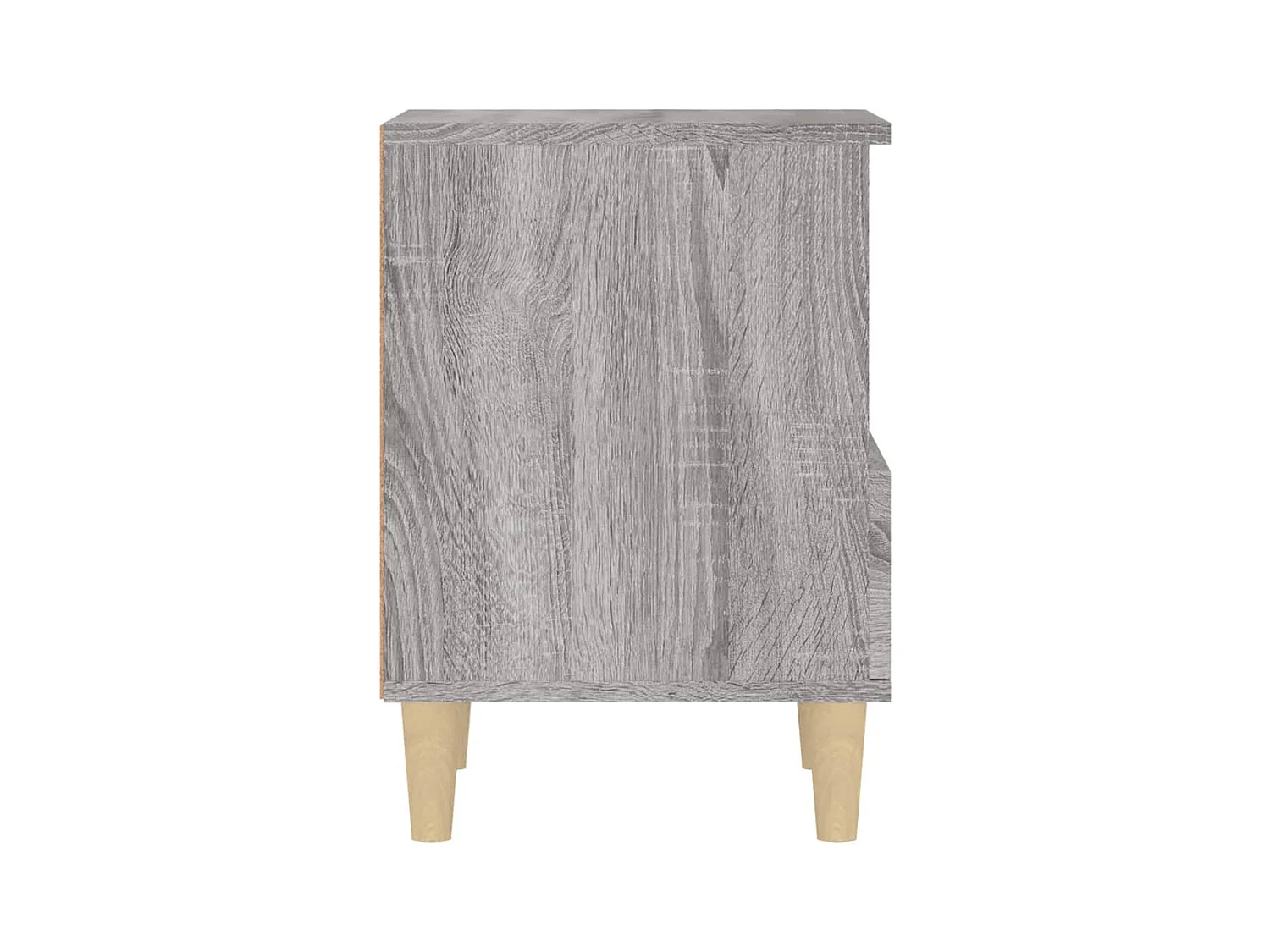 Table de chevet-Table d'appoint-Table de nuit Sonoma gris 40x35x50 cm