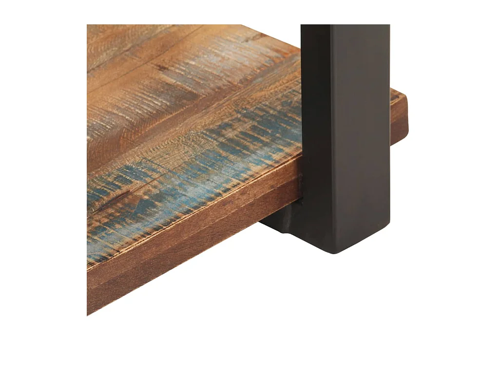 Mesita de noche | Mesilla de noche de madera maciza reciclada 50x40x40 cm