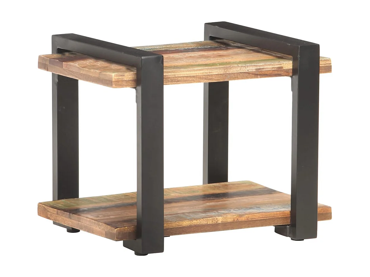 Nachttisch-Beistelltisch 50x40x40 cm Recyceltes Massivholz SHL52227
