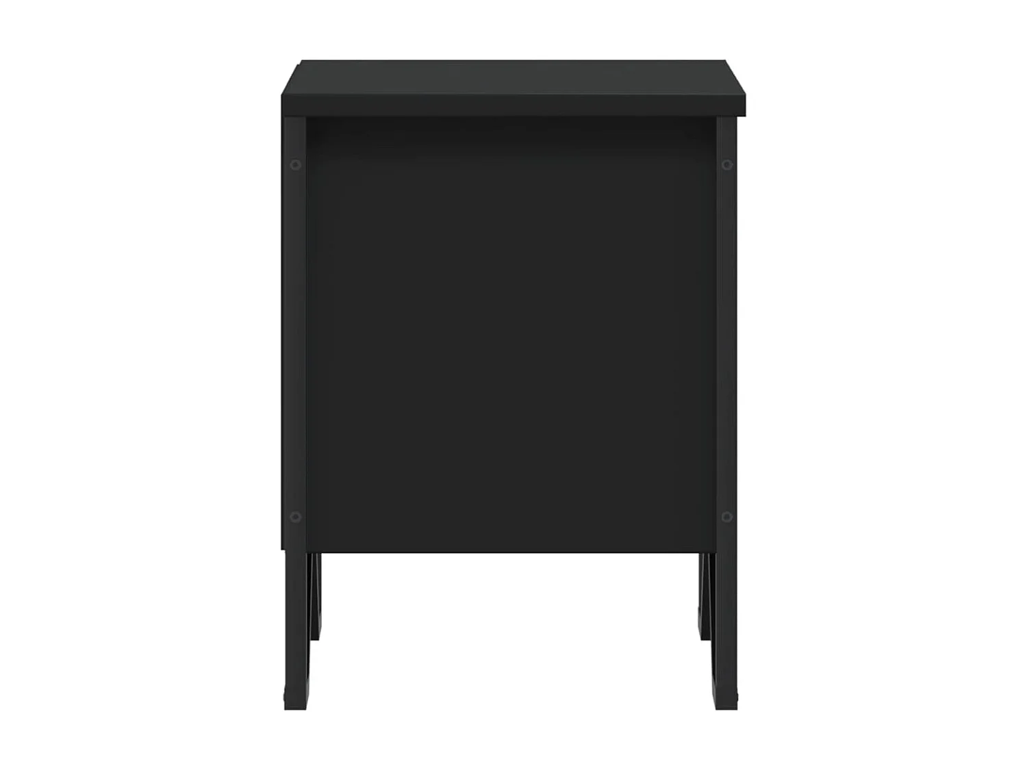 Nachttisch Schwarz 2 Stk. 40x30x40 cm Holzwerkstoff SHL94063