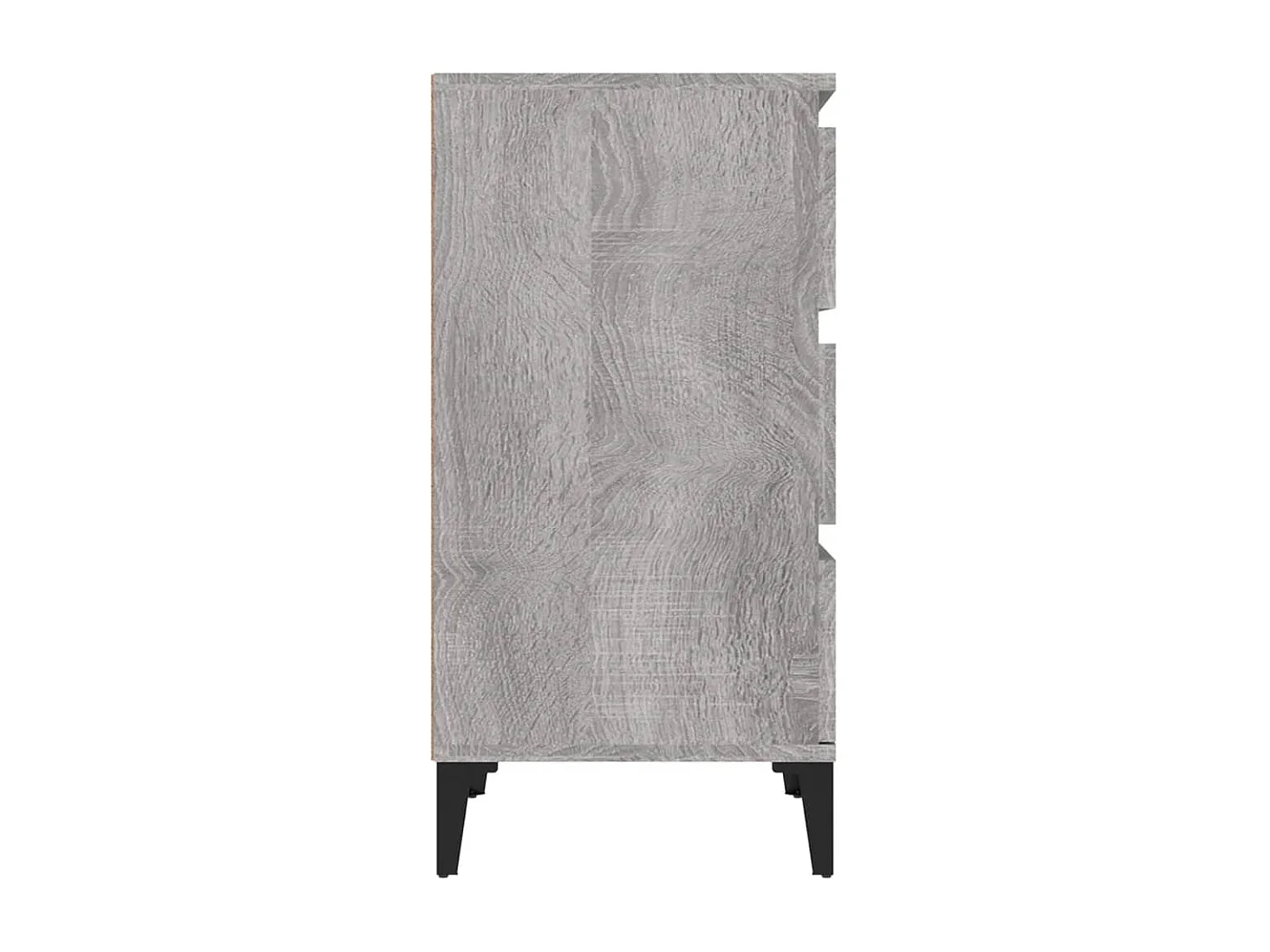 Nachttisch-Beistelltisch Grau Sonoma 40x35x70 cm Holzwerkstoff SHL96029