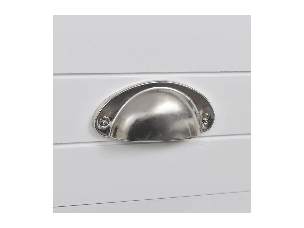 Mesita de noche | Mesilla de noche con 1 cajón blanca