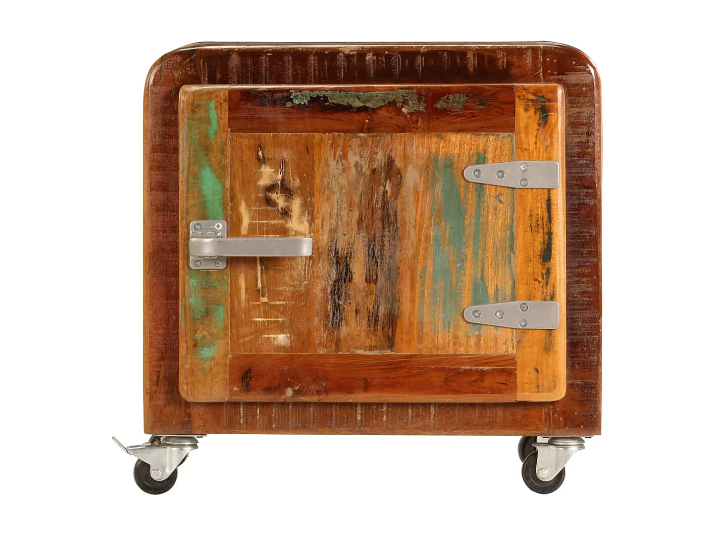 Nachttisch-Beistelltisch 50x30x50 cm Altholz Massiv SHL2488