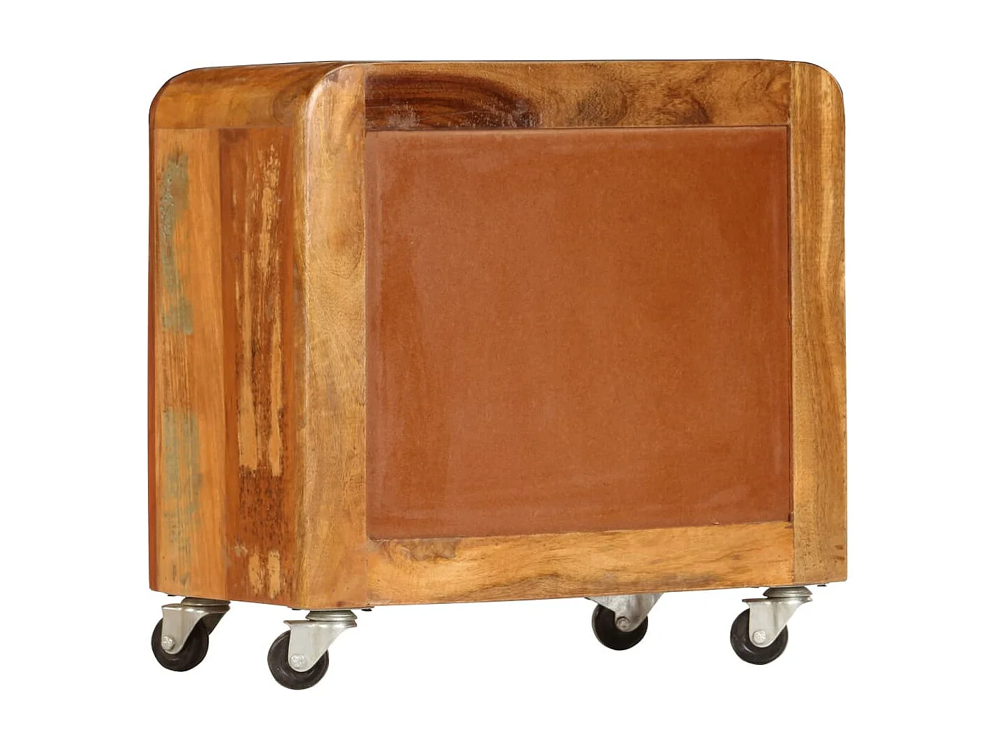 Nachttisch-Beistelltisch 50x30x50 cm Altholz Massiv SHL2488