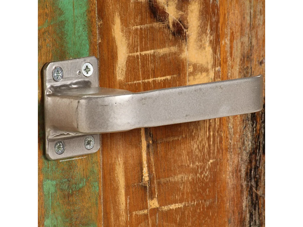 Nachttisch-Beistelltisch 50x30x50 cm Altholz Massiv SHL2488